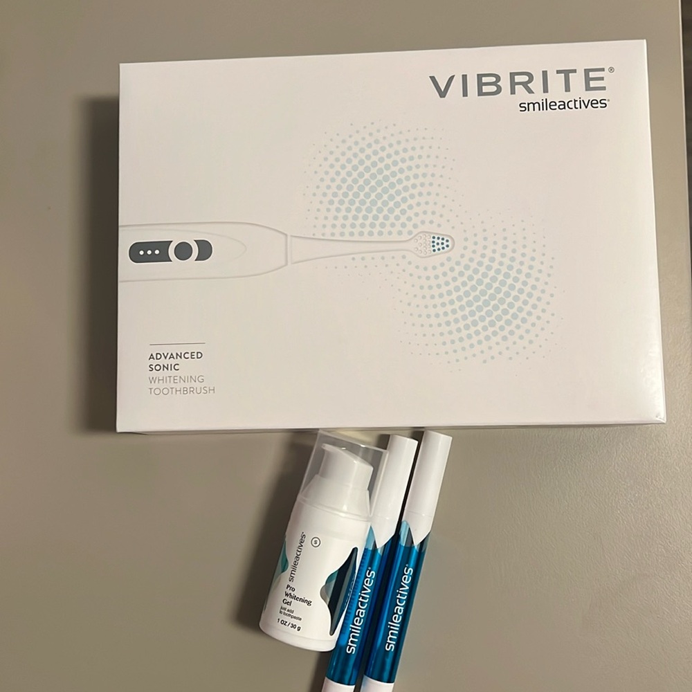 COPY - Smileactives: Whitening Powerhouse Pen & Gel Duo + Vibrite Toothbrush Bu…